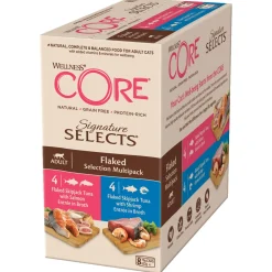 Wellness Core Signature Selects Flaked Multi-Pack - Kattenvoer - Mix 8x79 g