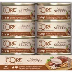 Wellness Core Signature Selects Shredded 79 g - Kattenvoer