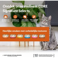 Wellness Core Signature Selects Shredded 79 g - Kattenvoer