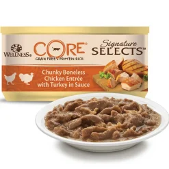 Wellness Core Signature Selects Chunky Multi-Pack - Kattenvoer - Mix 8x79 g