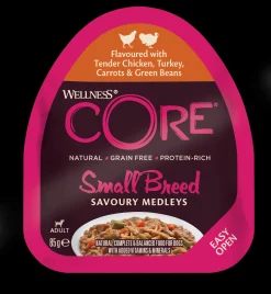 Wellness Core Small Breed Savoury Medleys 85 g - Hondenvoer