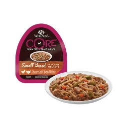 Wellness Core Small Breed Savoury Medleys 85 g - Hondenvoer