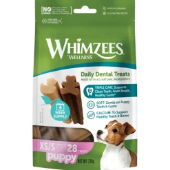 Whimzees Puppy Value Bag - Hondensnacks - 28 stuks Puppy Xs/S