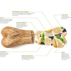 Whimzees Rice Bone - Hondensnacks - Denta 11.4 cm 50 g