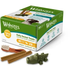 Whimzees Variety Box - Hondensnacks - Denta 840 g 28 stuks Medium