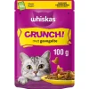 Whiskas Crunch - Verwensnacks - Kip Eend Kalkoen 100 g