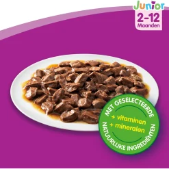 Whiskas Junior Classic In Saus - Kattenvoer - 12x100 g