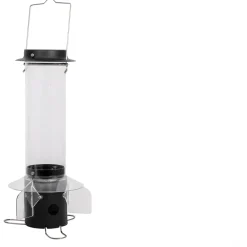 Wildbird Leto Kleine Vogel Feeder - Voersilo - Ø27x43 cm Zwart