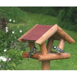 Wildbird Los Voederhuis Rood Dak - Voederhuis - per stuk