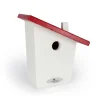 Wildbird Nestkast Pamplona - Broeden - 23x16x27 cm Wit Rood Vbn