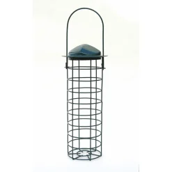 Wildbird Vetbollenhouder - Voersilo - Ø8x25.5 cm Groen