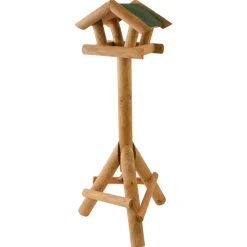 Wildbird Voederhuisje Gazebo Op Paal - Voederhuis - 27x27x114 cm Groen
