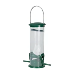 Wildbird Zaadfeeder Klein Kunststof - Voersilo - Ø20x31 cm