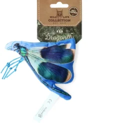 Wildlife Libelle - Kattenspeelgoed - Blauw Lichtblauw Groen