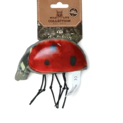 Wildlife Lieveheersbeestje - Kattenspeelgoed - Rood Zwart Wit