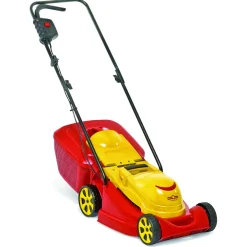 Wolf-Garten Elektromaaier S3200e - Grasmaaier - 32 cm 30 l Rood Geel 1000 Watt