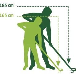 Wolf-Garten Essenhouten Steel Zm170 - Stelen - 170 cm