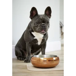 Wolters Diner Steel Bowl Koper - Hondenvoerbak