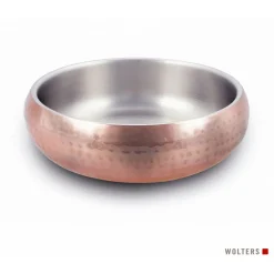 Wolters Diner Steel Bowl Koper - Hondenvoerbak