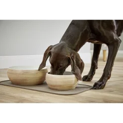 Wolters Diner Stone Bowl Bruin - Hondenvoerbak