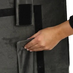 Wooff Boxspring Met Hoofdkussen - Hondenmatras - 75x55x28 cm Antraciet Medium