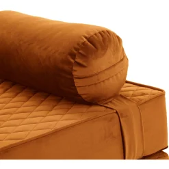 Wooff Boxspring Met Hoofdkussen - Hondenmatras - 75x55x28 cm Koper Medium