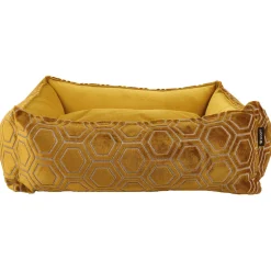 Wooff Cocoon Basita Oker - Hondenmand