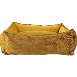 Wooff Cocoon Basita Oker - Hondenmand