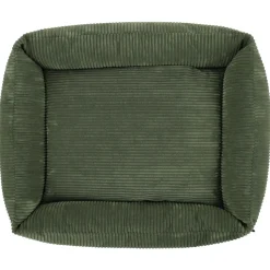 Wooff Cocoon Rib Olijfgroen - Hondenmand