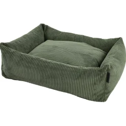 Wooff Cocoon Rib Olijfgroen - Hondenmand