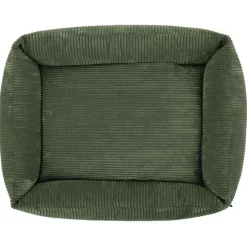 Wooff Cocoon Rib Olijfgroen - Hondenmand