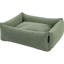 Wooff Cocoon Teddy Olijfgroen - Hondenmand