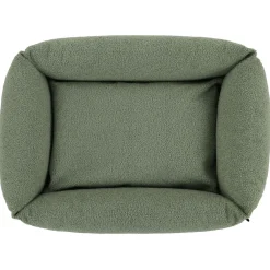 Wooff Cocoon Teddy Olijfgroen - Hondenmand