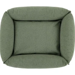 Wooff Cocoon Teddy Olijfgroen - Hondenmand