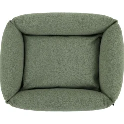 Wooff Cocoon Teddy Olijfgroen - Hondenmand