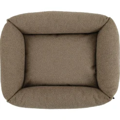 Wooff Cocoon Teddy Taupe - Hondenmand