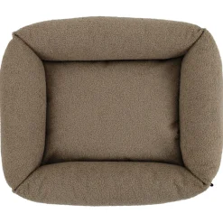 Wooff Cocoon Teddy Taupe - Hondenmand