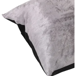 Wooff Hondenkussen Velvet - Hondenkussen - 100x70 cm Zilver