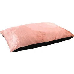 Wooff Hondenkussen Velvet - Hondenkussen - 100x70 cm Roze