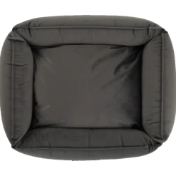 Wooff Mand Cocoon Velours Donkergrijs - Hondenmand