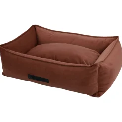 Wooff Mand Cocoon Velours - Hondenmand - 60x40x18 cm Pink Small