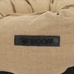 Wooff Mand Cocoon Vintage Zand - Hondenmand