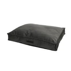 Wooff Matraskussen Uni Velours Antraciet - Hondenmatras