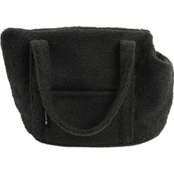 Wooff Transport Bag Teddy - Hondendraagtas - 55x40x32 cm Antraciet