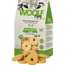 Woolf Earth Enjoy Biscuit - Hondensnacks - Vanille 400 g Graanvrij