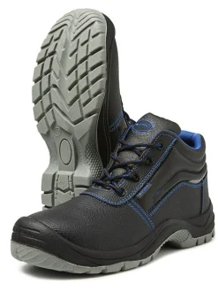 4work 4w16 Veiligheidsschoen S3 - Werkschoenen - Zwart Blauw Grijs Hoog 41