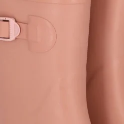 Xq Footwear Dames Regenlaars Riem Rubber Pink - Laarzen