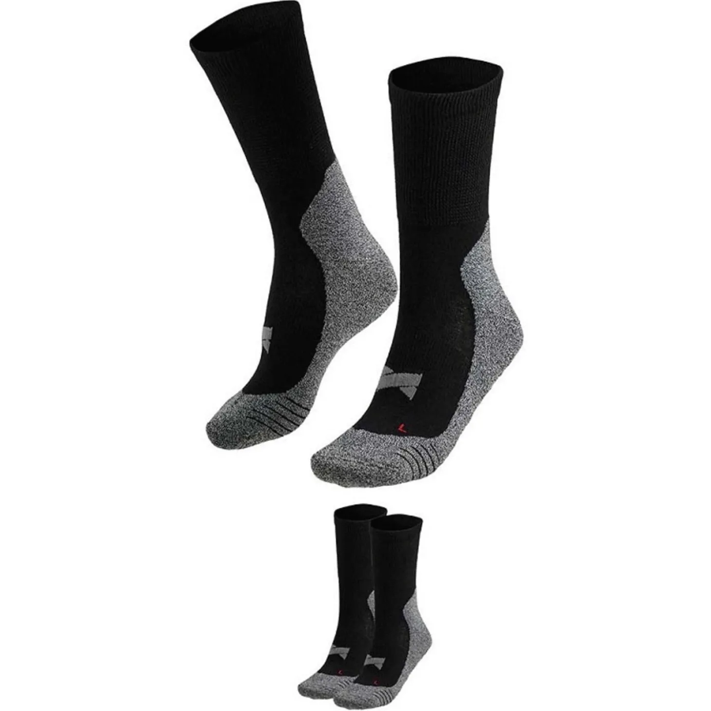 Xtreme Hiking Socks All Weather 2-Pack Zwart - Sokken