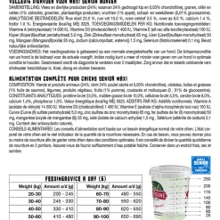 Yamipets Sjef's Cuisine Senior Maxi Kip - Hondenvoer