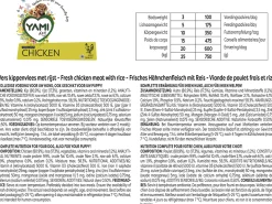 Yamipets Worst - Hondenvoer - Kip 750 g